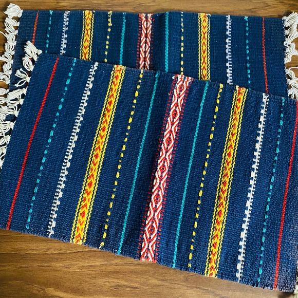Vintage Other - Vintage Woven Southwest Style Placemats Set of 2